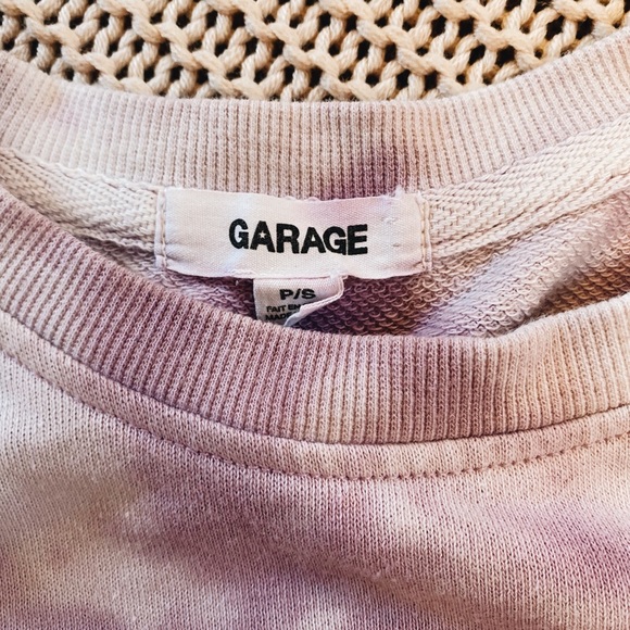 Garage Purple Tie-Dye Sweatshirt - Picture 4 of 4